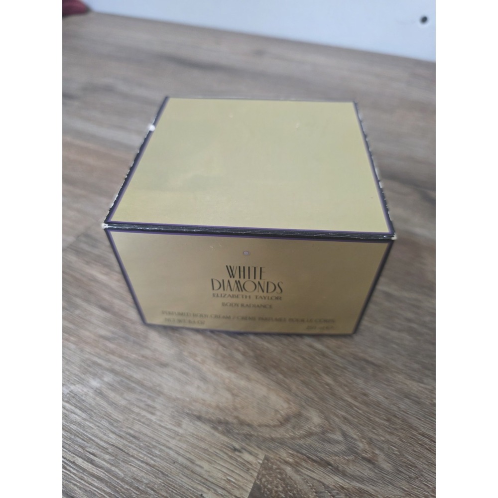 WHITE DIAMONDS BODY RADIANCE 8.4 OZ PERFUMED BODY CREAM by ELIZABETH TAYLOR
